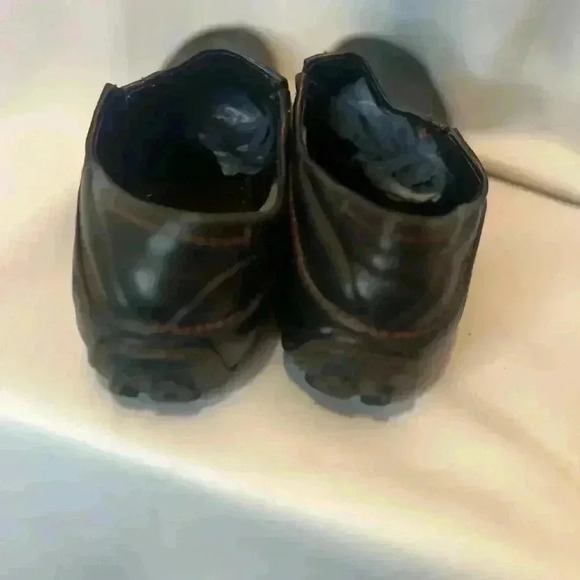 Black Leather Womens Timberland Loafers Driving Shoes 8.5 m - Picture 6 of 7